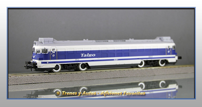 Locomotora diésel 354 "Virgen del Pilar" Grandes Líneas - Renfe