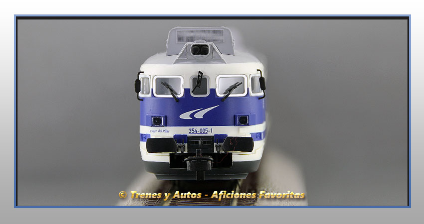 Locomotora diésel 354 "Virgen del Pilar" Grandes Líneas - Renfe