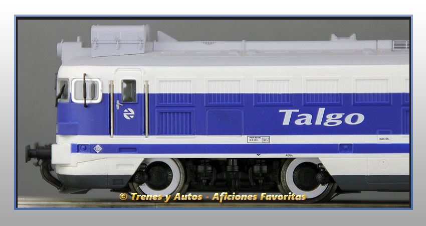 Locomotora diésel 354 "Virgen del Pilar" Grandes Líneas - Renfe
