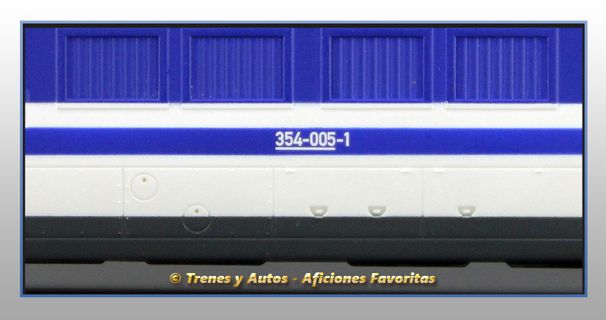 Locomotora diésel 354 "Virgen del Pilar" Grandes Líneas - Renfe