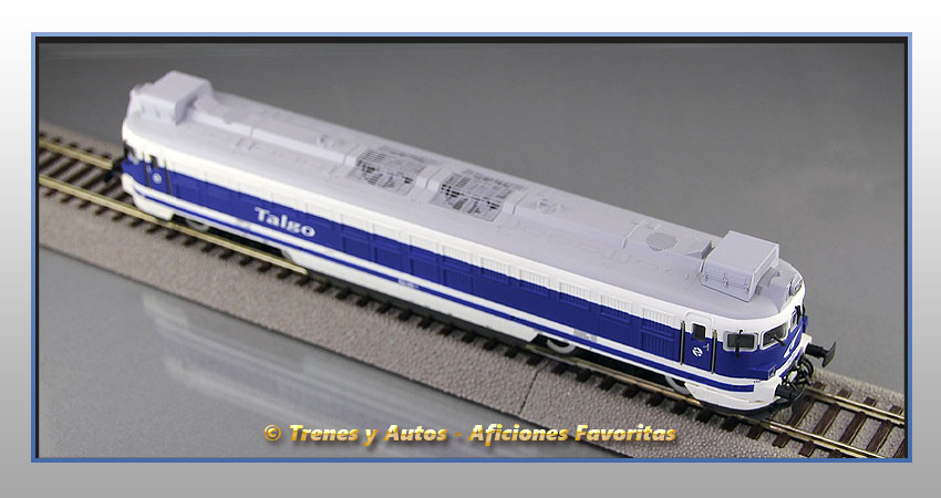 Locomotora diésel 354 "Virgen del Pilar" Grandes Líneas - Renfe
