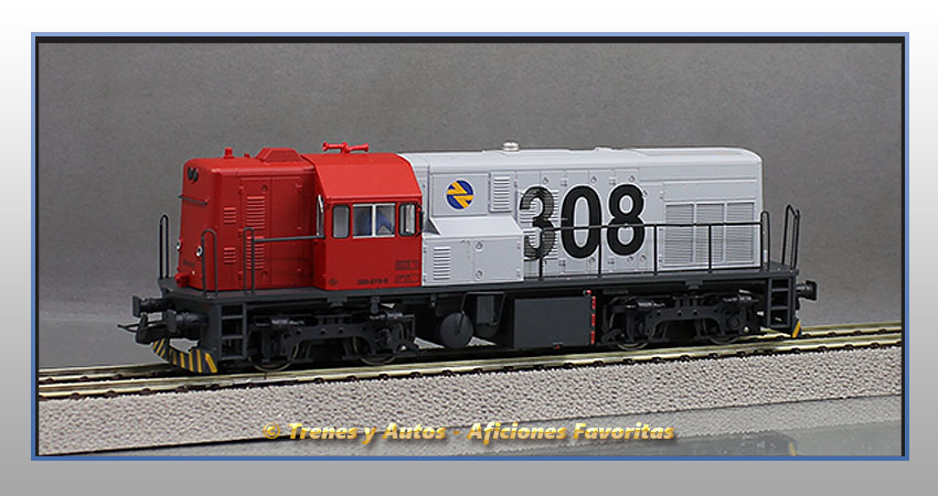 Locomotora diésel Serie 10800 (308) - Renfe