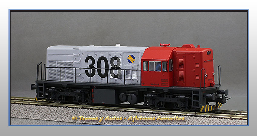 Locomotora diésel Serie 10800 (308) - Renfe