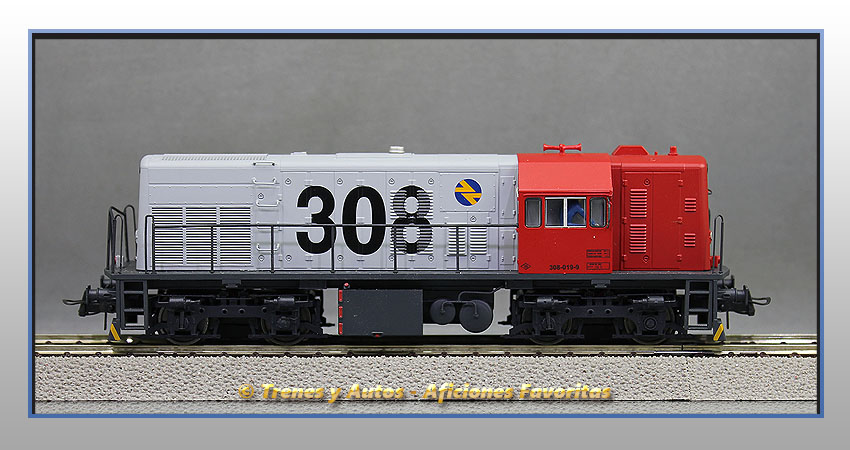 Locomotora diésel Serie 10800 (308) - Renfe