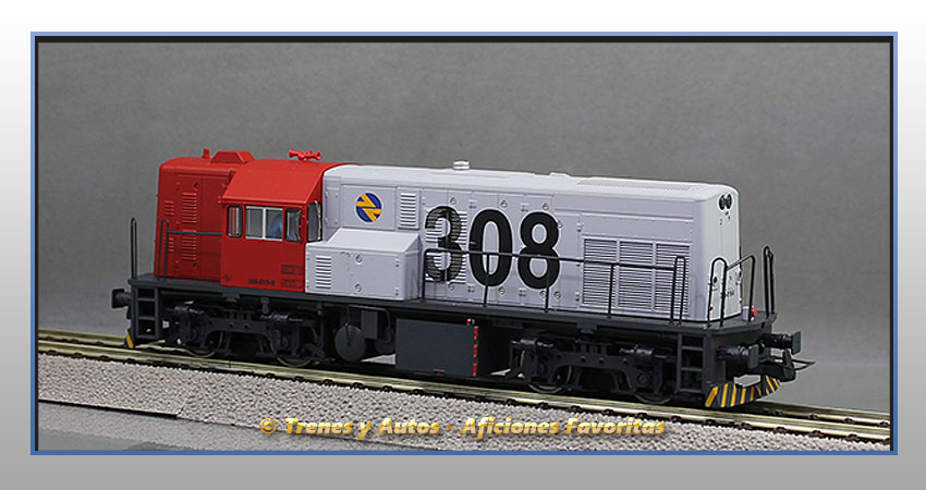 Locomotora diésel Serie 10800 (308) - Renfe
