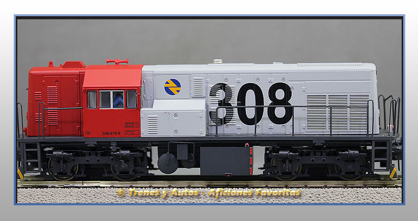 Locomotora diésel Serie 10800 (308) - Renfe