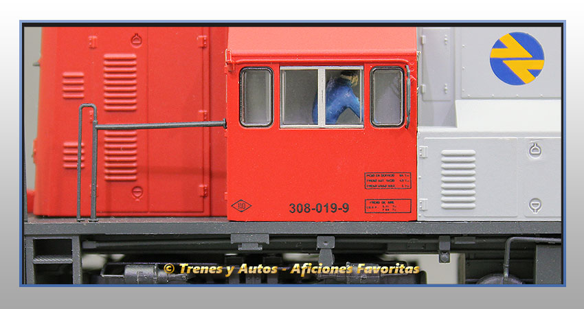Locomotora diésel Serie 10800 (308) - Renfe