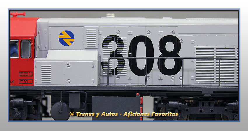 Locomotora diésel Serie 10800 (308) - Renfe