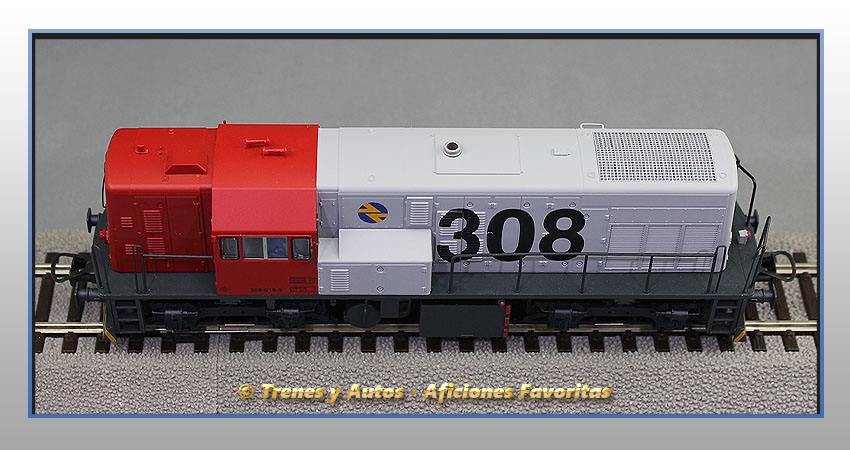 Locomotora diésel Serie 10800 (308) - Renfe