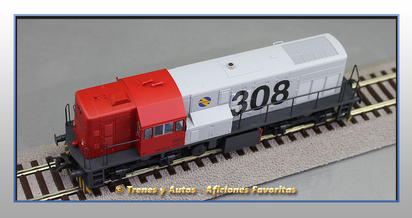 Locomotora diésel Serie 10800 (308) - Renfe