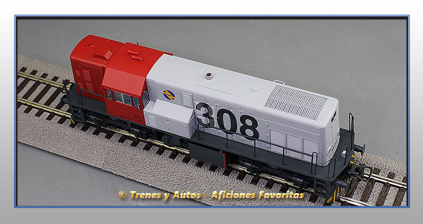 Locomotora diésel Serie 10800 (308) - Renfe