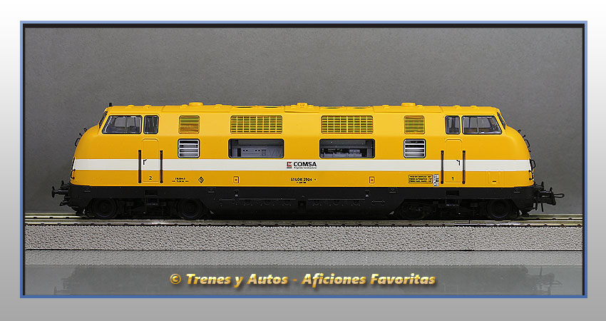 Locomotora diésel Serie V200 - Comsa
