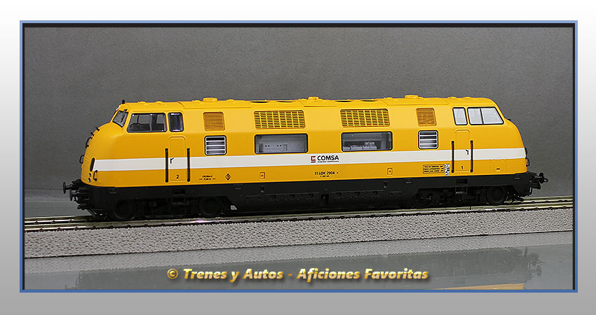 Locomotora diésel Serie V200 - Comsa