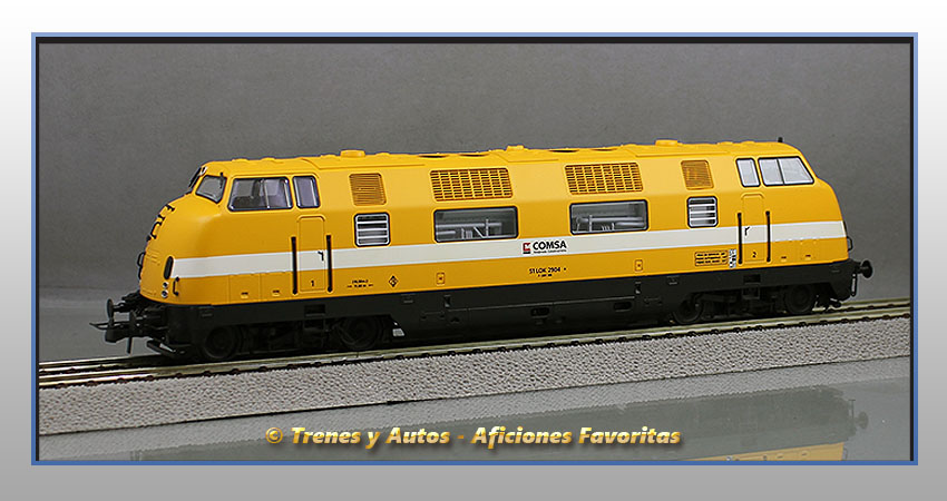 Locomotora diésel Serie V200 - Comsa