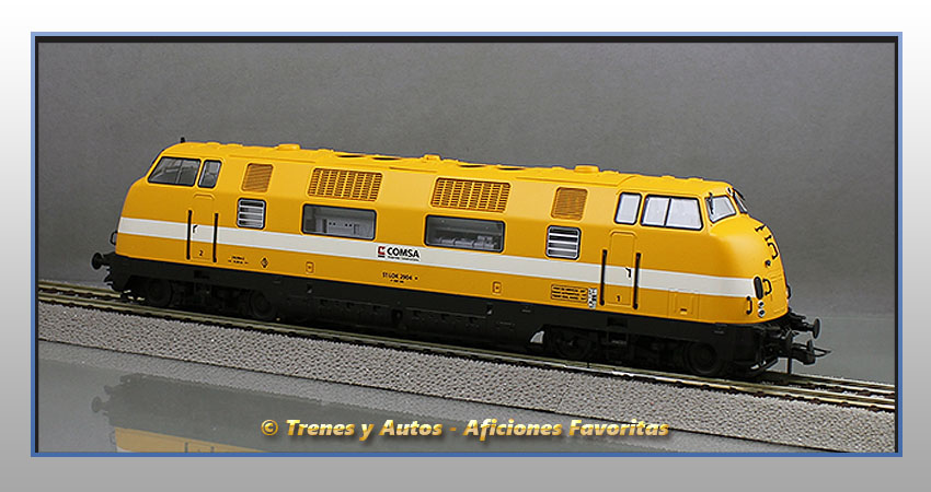 Locomotora diésel Serie V200 - Comsa