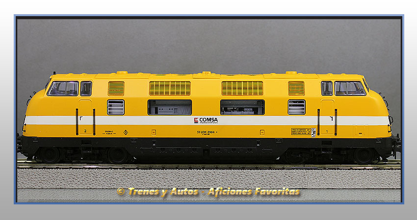 Locomotora diésel Serie V200 - Comsa