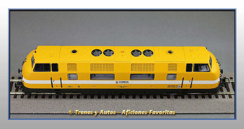 Locomotora diésel Serie V200 - Comsa