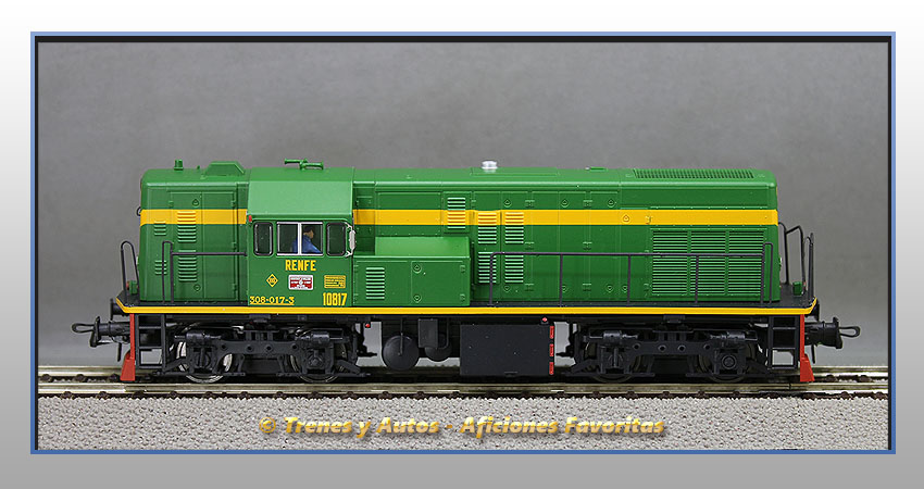 Locomotora diésel Serie 10800 Tipo UM10B "Yé-Yé" - Renfe