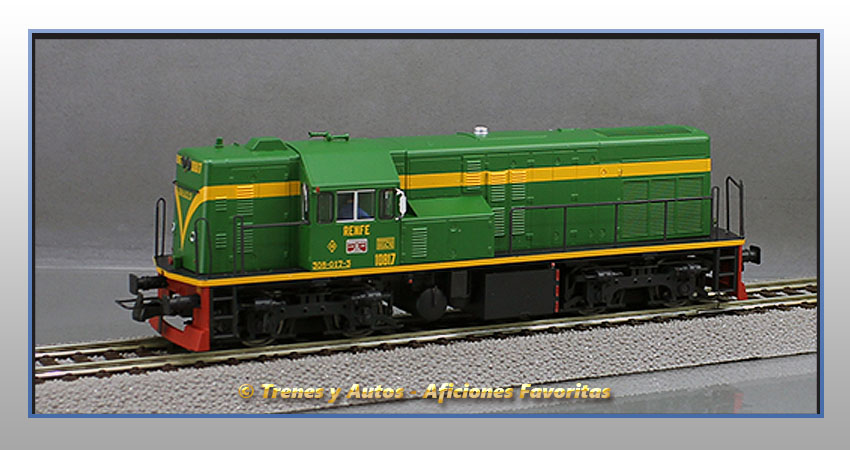 Locomotora diésel Serie 10800 Tipo UM10B "Yé-Yé" - Renfe