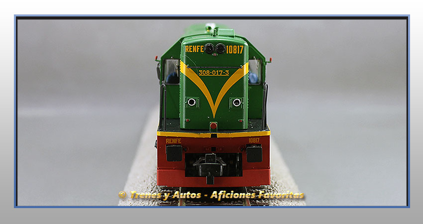 Locomotora diésel Serie 10800 Tipo UM10B "Yé-Yé" - Renfe
