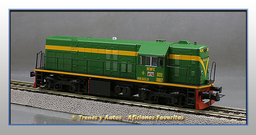 Locomotora diésel Serie 10800 Tipo UM10B "Yé-Yé" - Renfe