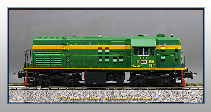 Locomotora diésel Serie 10800 Tipo UM10B "Yé-Yé" - Renfe