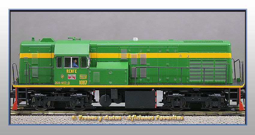 Locomotora diésel Serie 10800 Tipo UM10B "Yé-Yé" - Renfe