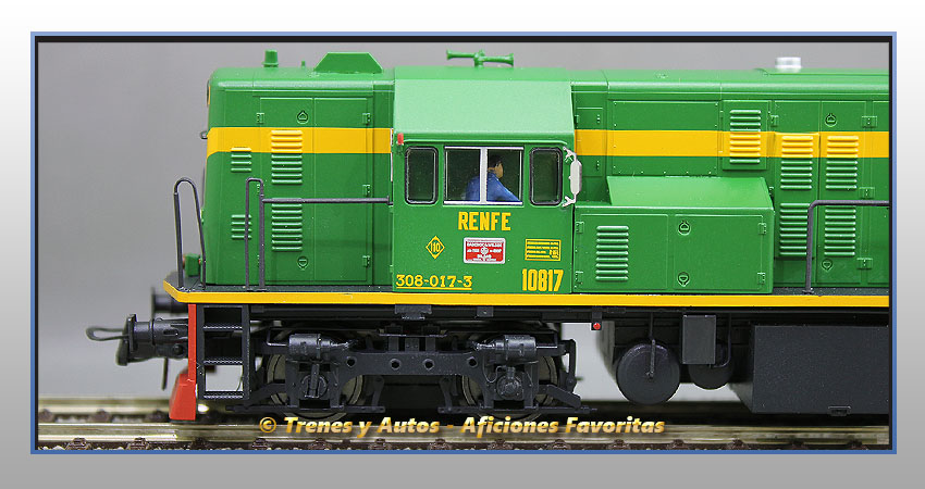 Locomotora diésel Serie 10800 Tipo UM10B "Yé-Yé" - Renfe