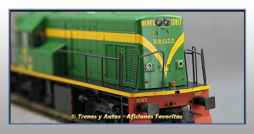 Locomotora diésel Serie 10800 Tipo UM10B "Yé-Yé" - Renfe