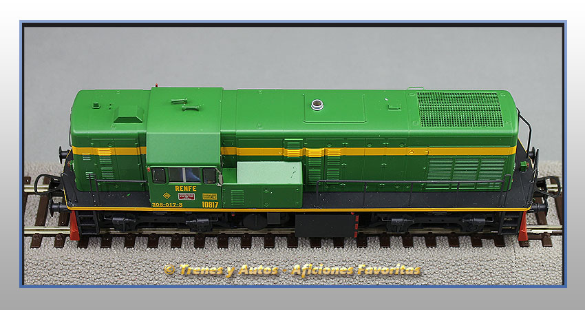 Locomotora diésel Serie 10800 Tipo UM10B "Yé-Yé" - Renfe