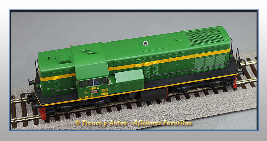 Locomotora diésel Serie 10800 Tipo UM10B "Yé-Yé" - Renfe