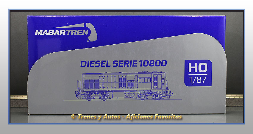 Locomotora diésel Serie 10800/308 - Renfe