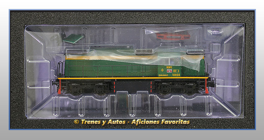 Locomotora diésel Serie 10800/308 - Renfe