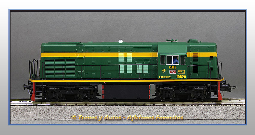 Locomotora diésel Serie 10800/308 - Renfe