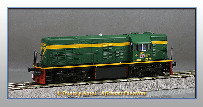 Locomotora diésel Serie 10800/308 - Renfe