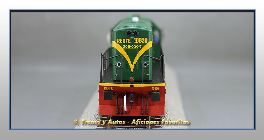 Locomotora diésel Serie 10800/308 - Renfe