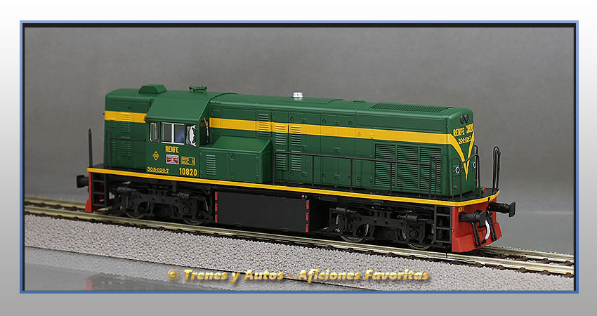 Locomotora diésel Serie 10800/308 - Renfe
