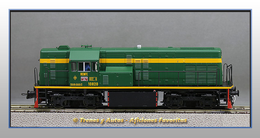 Locomotora diésel Serie 10800/308 - Renfe