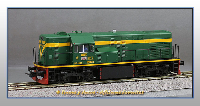 Locomotora diésel Serie 10800/308 - Renfe