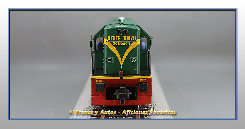 Locomotora diésel Serie 10800/308 - Renfe