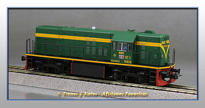 Locomotora diésel Serie 10800/308 - Renfe