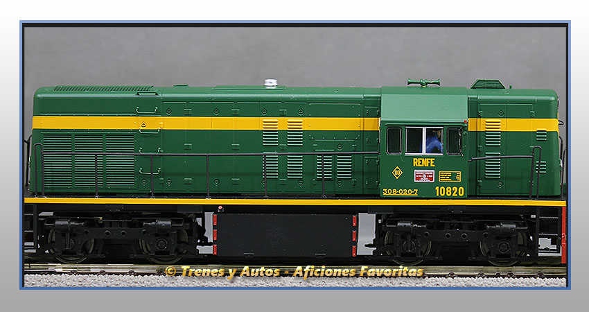 Locomotora diésel Serie 10800/308 - Renfe