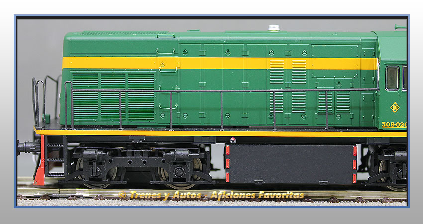 Locomotora diésel Serie 10800/308 - Renfe