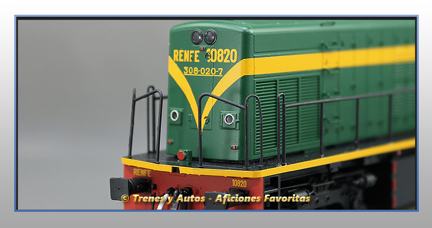 Locomotora diésel Serie 10800/308 - Renfe