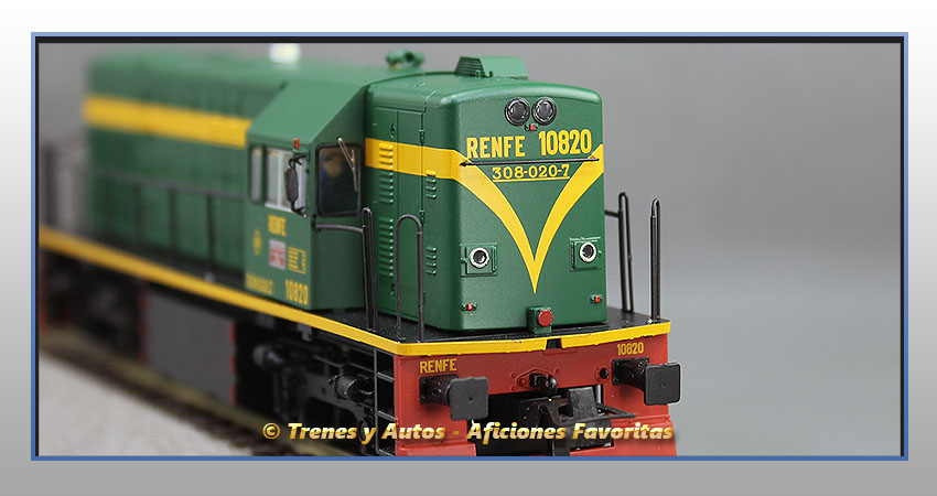 Locomotora diésel Serie 10800/308 - Renfe