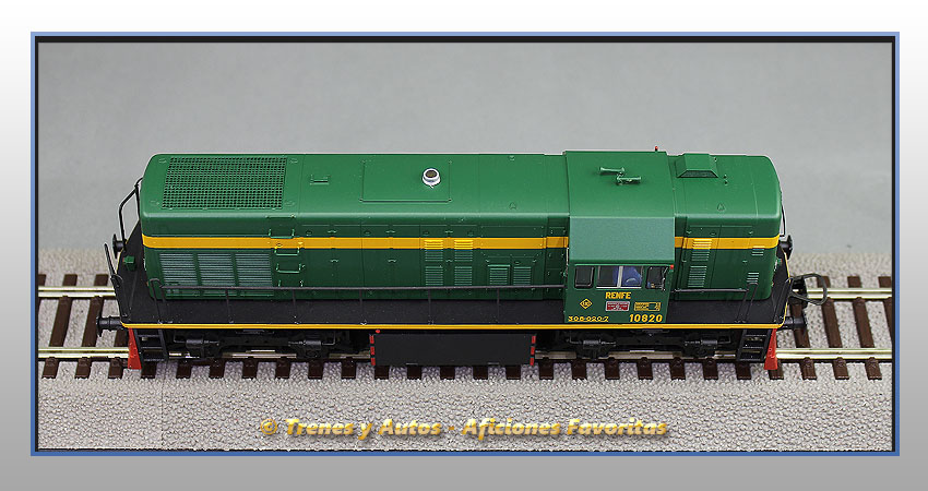 Locomotora diésel Serie 10800/308 - Renfe