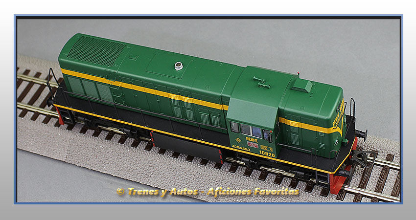Locomotora diésel Serie 10800/308 - Renfe