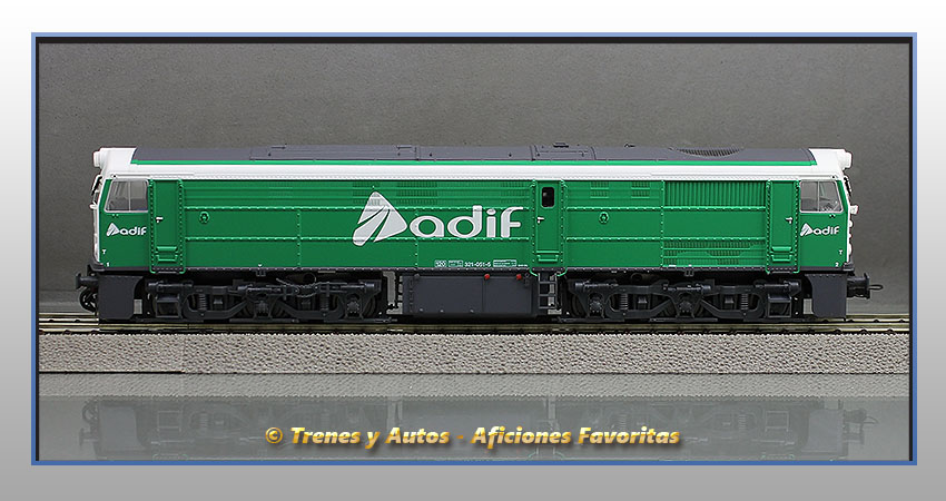Locomotora diésel Serie 321 - Adif-Renfe