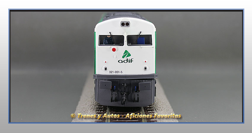 Locomotora diésel Serie 321 - Adif-Renfe