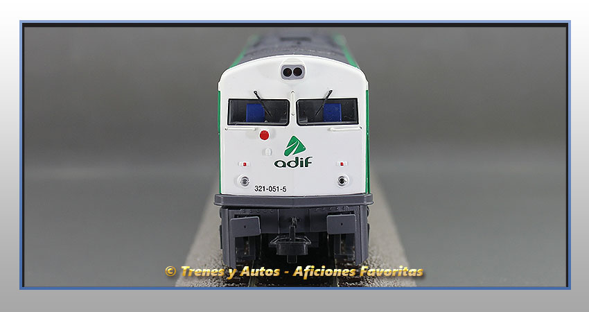 Locomotora diésel Serie 321 - Adif-Renfe